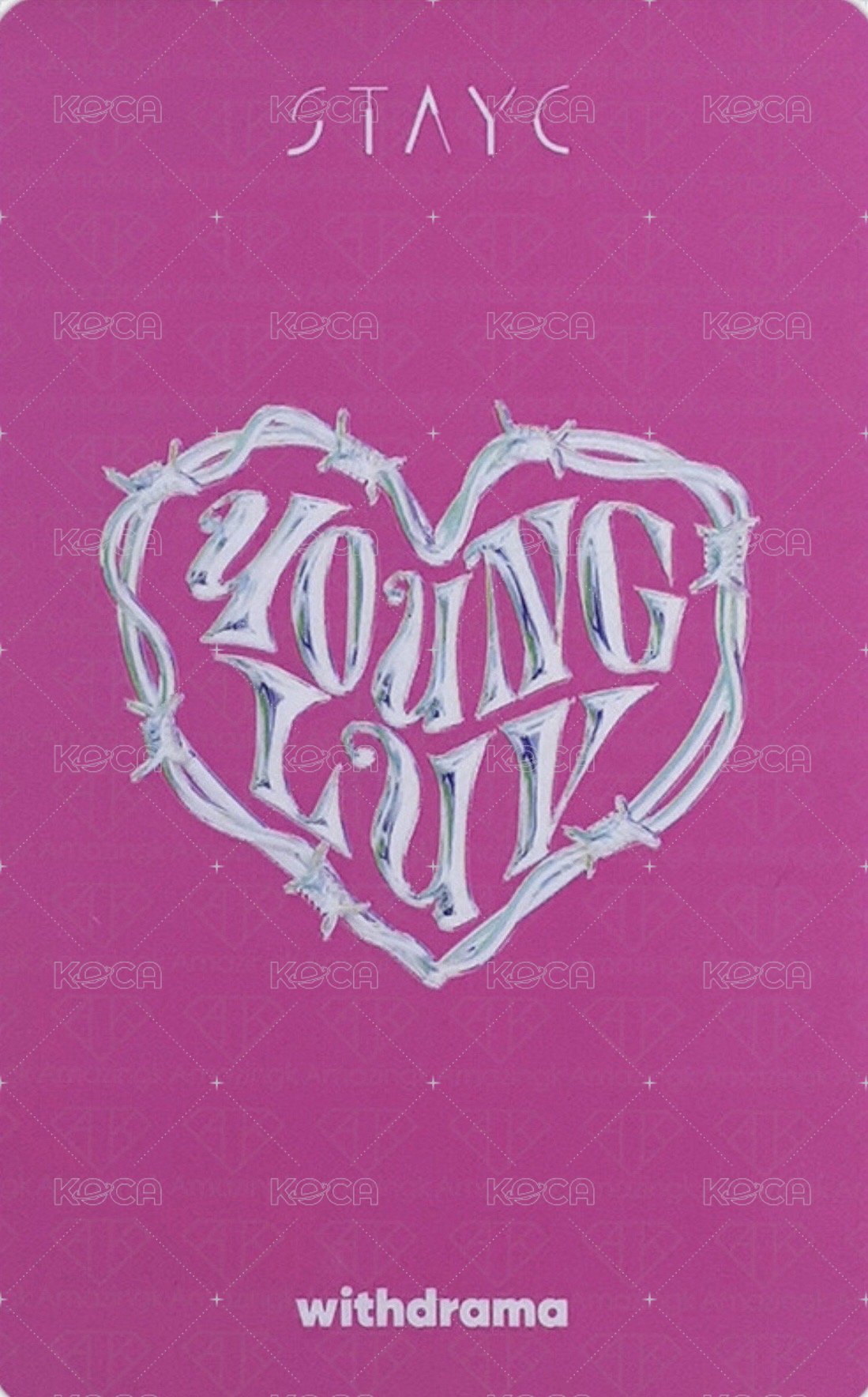 RUN2U wd 幸運卡  背面