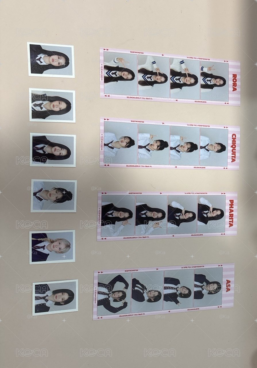 寶怪一週年 周邊 人生四格&證件照
