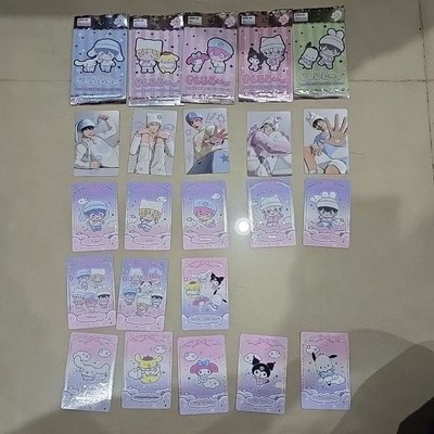 PLAVE BBUU 塗鴉卡一套+Q版卡一套+三麗鷗一套+未掃QR一套