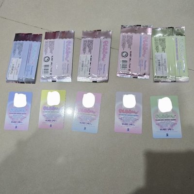 PLAVE BBUU 塗鴉卡一套+Q版卡一套+三麗鷗一套+未掃QR一套