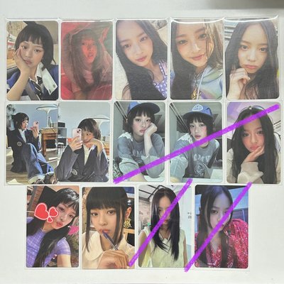 Hanni 專卡 快閃卡包卡（買五送一）