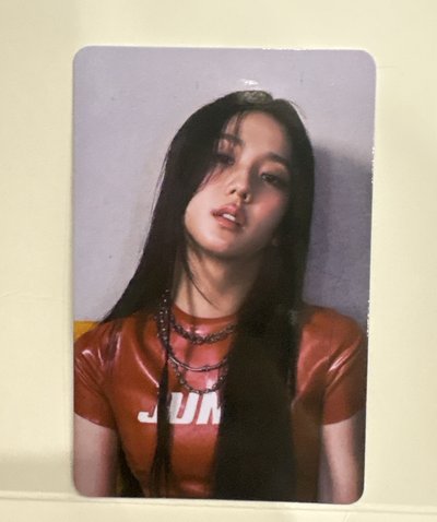 Black Jisoo 滿額小卡