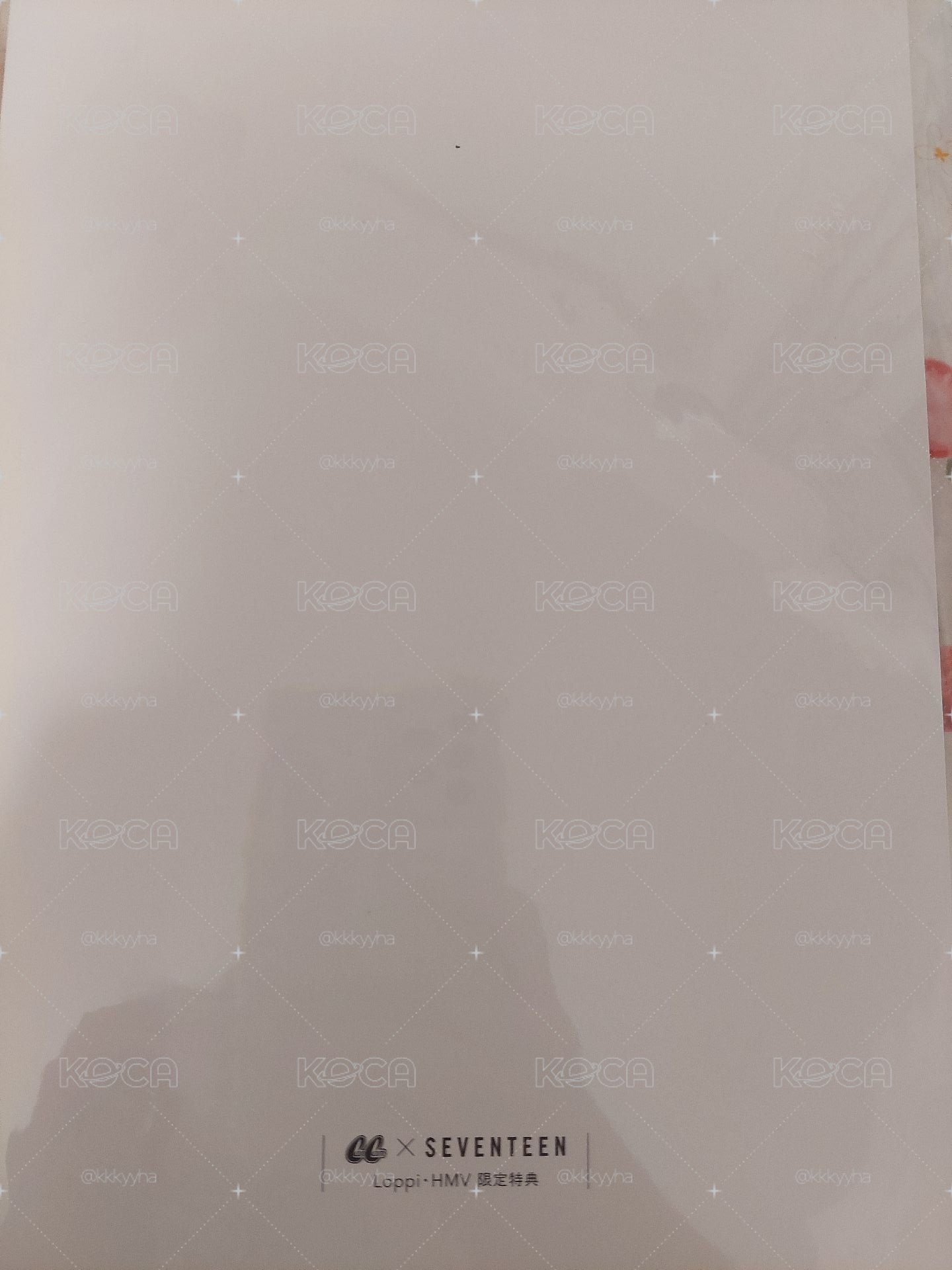 SEVENTEEN CanCam 日本 雜誌 特典 照片大卡 漢俊圓 秀碩率 榮勳八燦