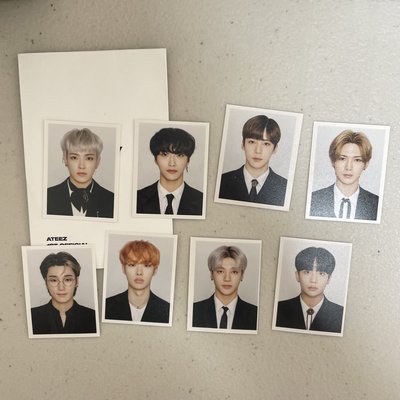 ATEEZ 一期 會員禮 證件照
