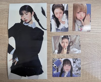 IVE Rei 專卡 海報 可貼換請先私聊