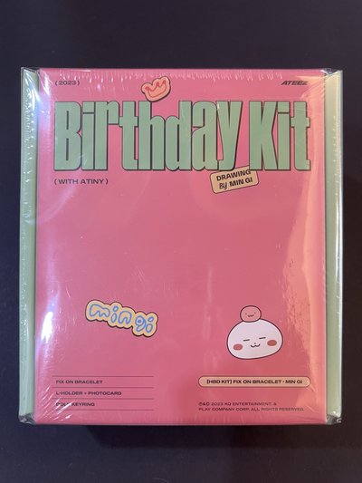 旼琦 23年生日MD 手鍊/手環組（含旼糕）配件齊全