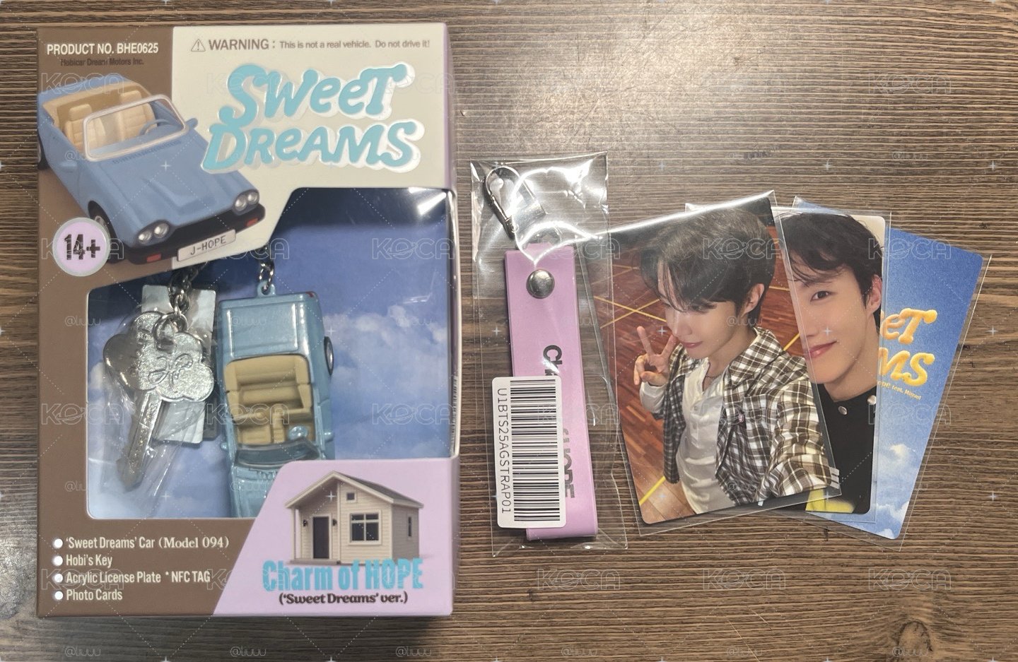 J-hope 吊飾專輯Charm of HOPE (‘Sweet Dreams’ ver)