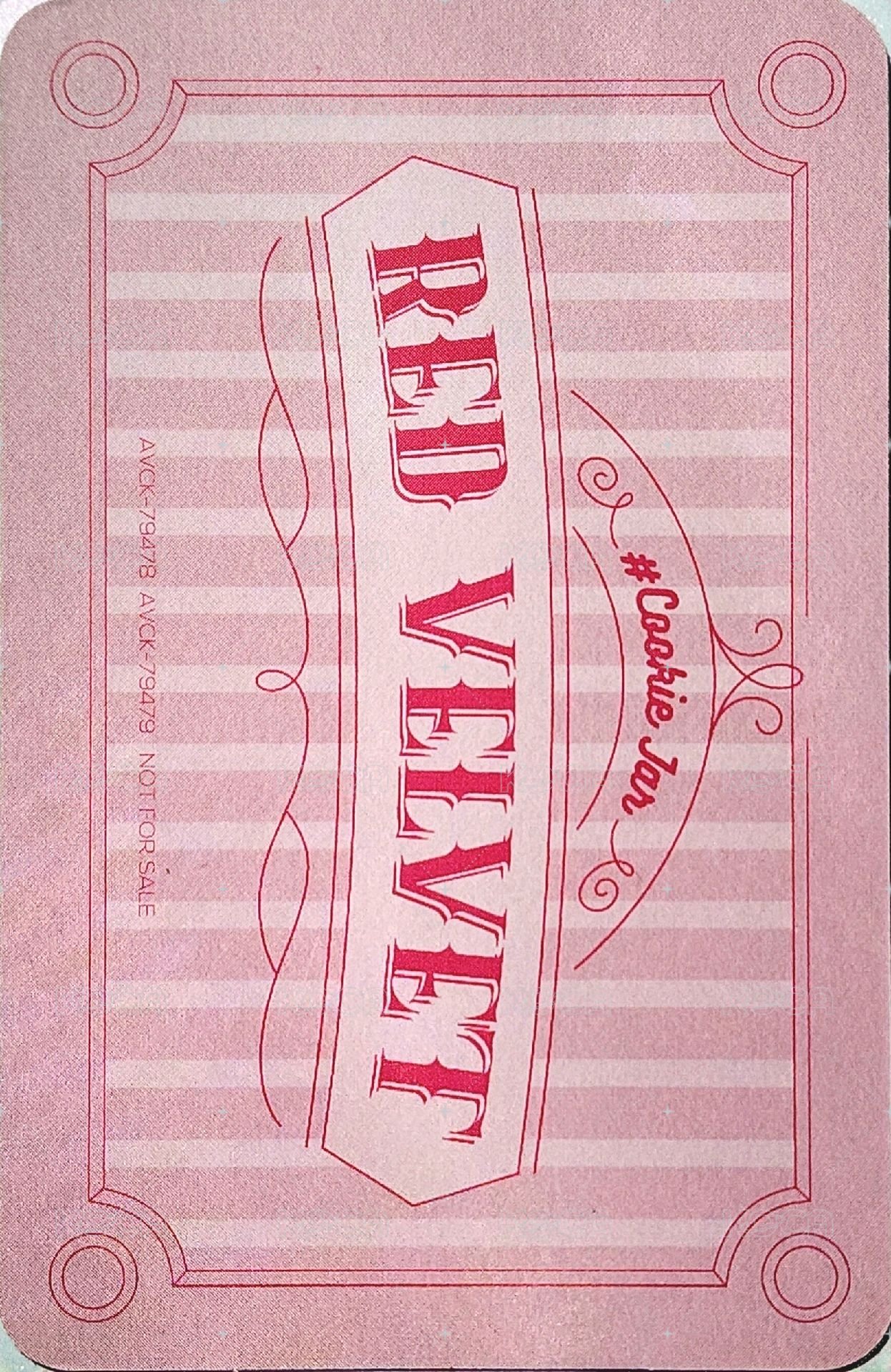 #Cookie Jar 專輯卡  背面