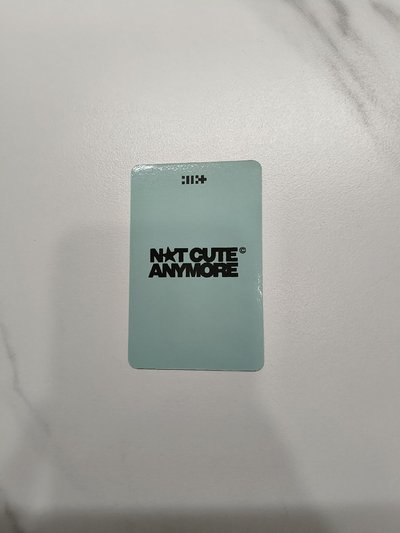 ⚪NOT CUTE ANYMORE oy 特典卡 