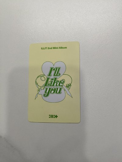 ⚪I'LL LIKE YOU yzy 2.0 簽售卡 