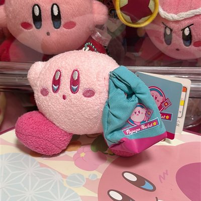 星之卡比 卡比購物袋吊娃