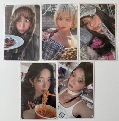 LE SSERAFIM | HOT WVS 特典卡 簽售卡（廠損有圖請先確認）