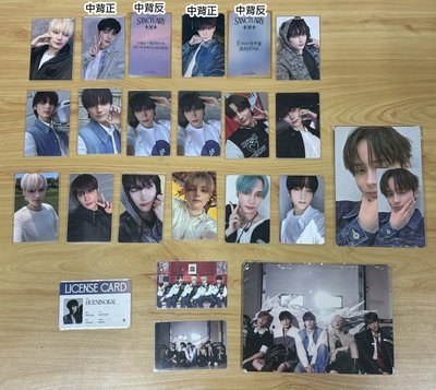 TXT-休寧凱小卡 團卡（zone卡 中背 專卡便宜填卡冊）