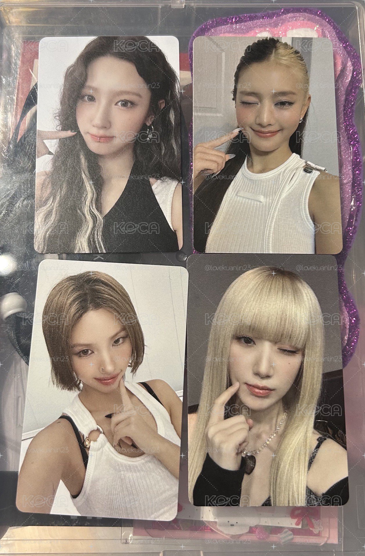 i-dle 曼谷入場卡 4張不拆