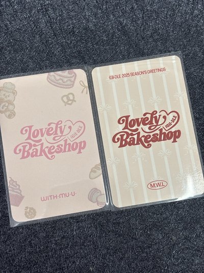 🍓i-dle 雨琦 年曆卡/特典