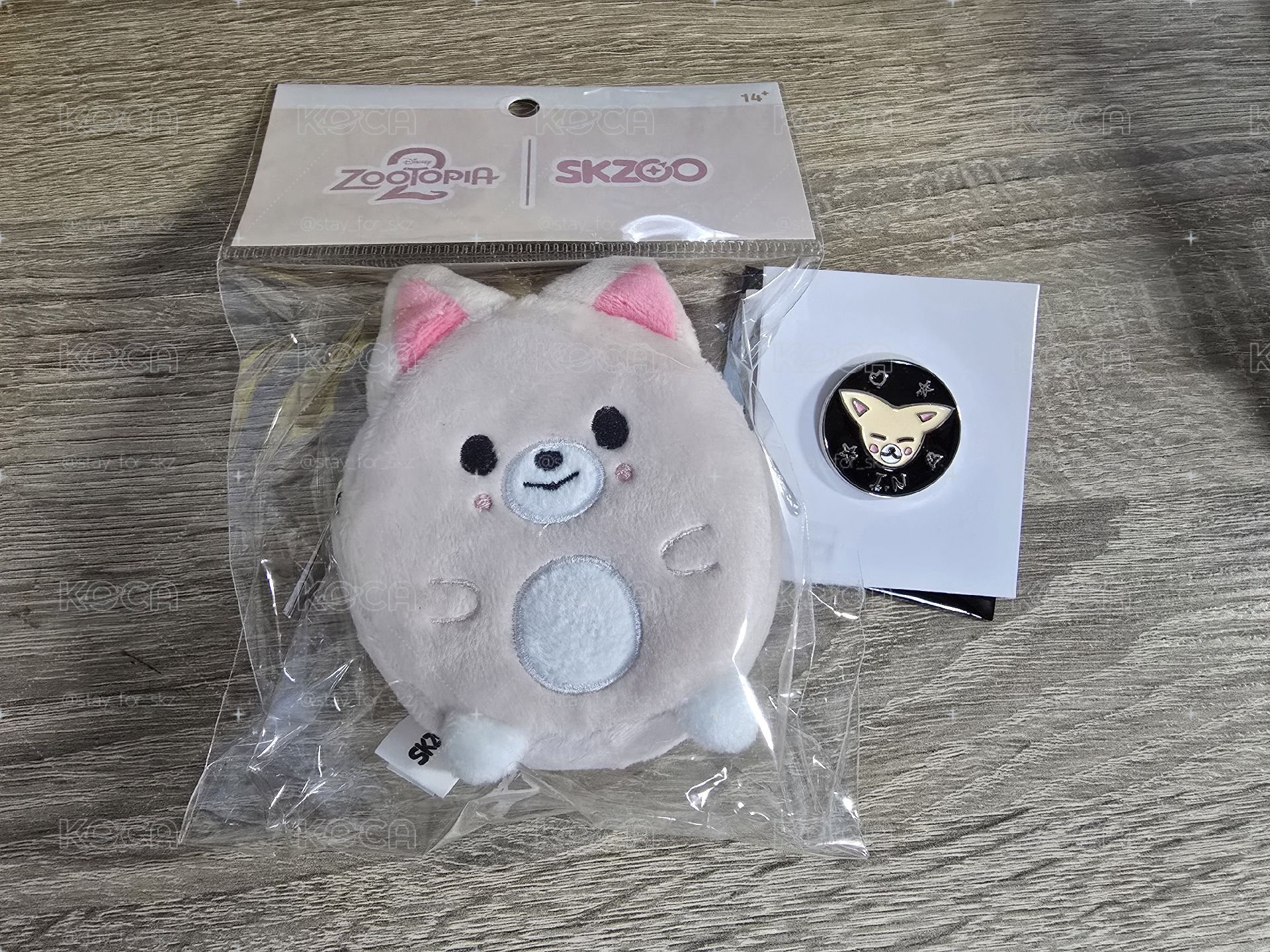 福西尼動物方程式零錢包+日本展成員手繪金屬徽章