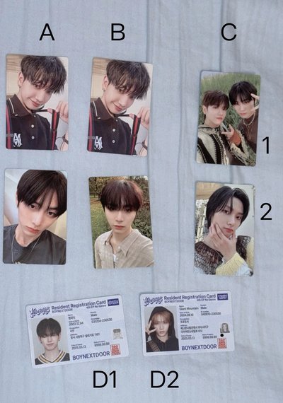★Boynextdoor小卡