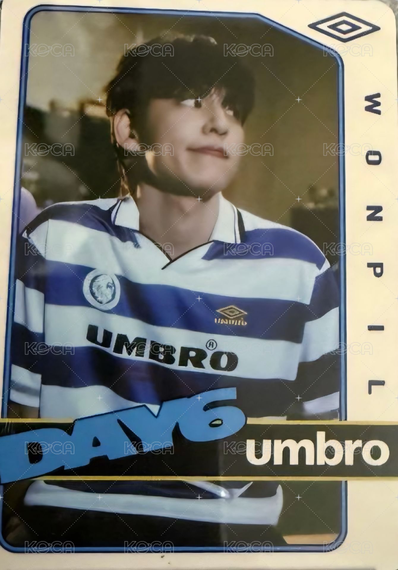 UMBRO 2.0 代言卡  背面