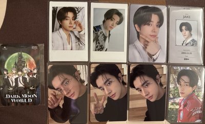 ENHYPEN JAKE 沈載倫 제이크 日本隨機卡/D社雜誌卡/暗月團體卡