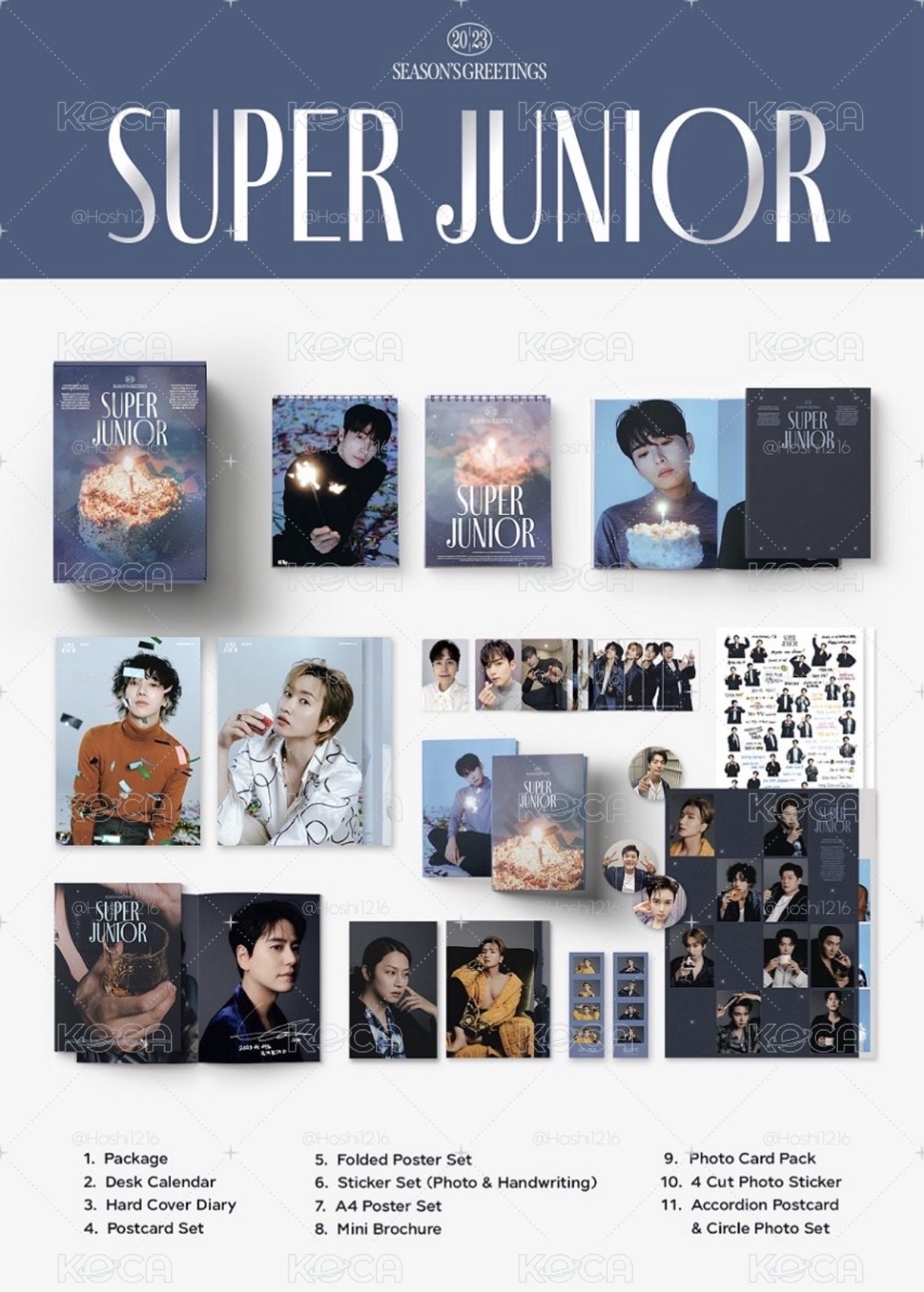 SUPER JUNIOR 2023 SEASON'S GREETINGS