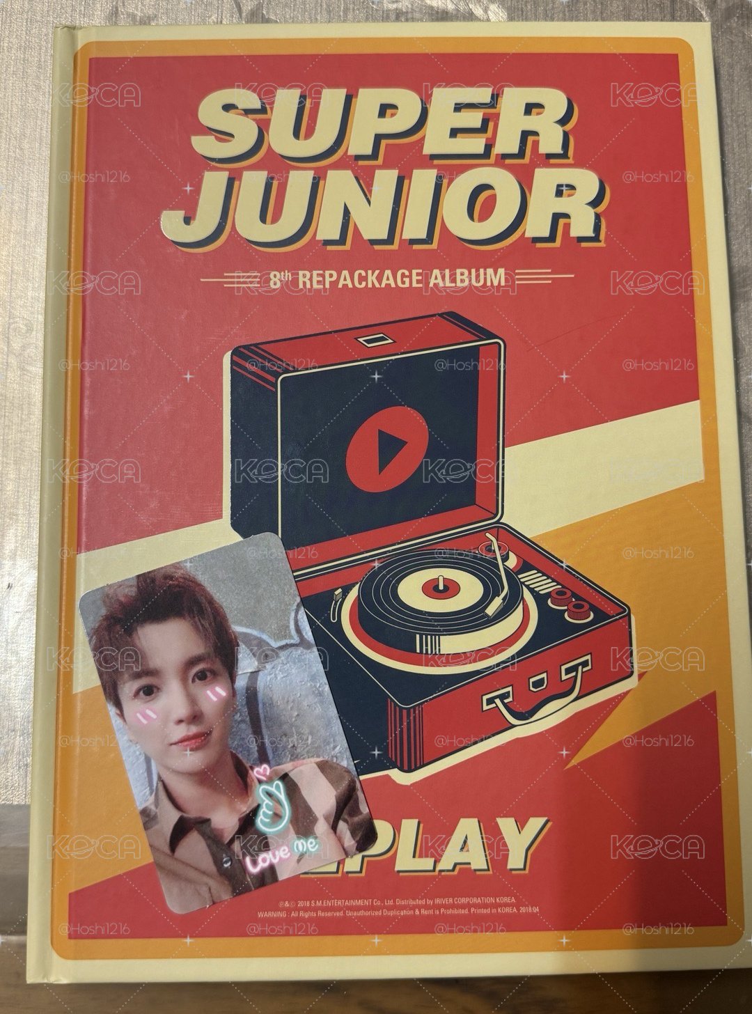 Super Junior 8th Repackage Album Replay