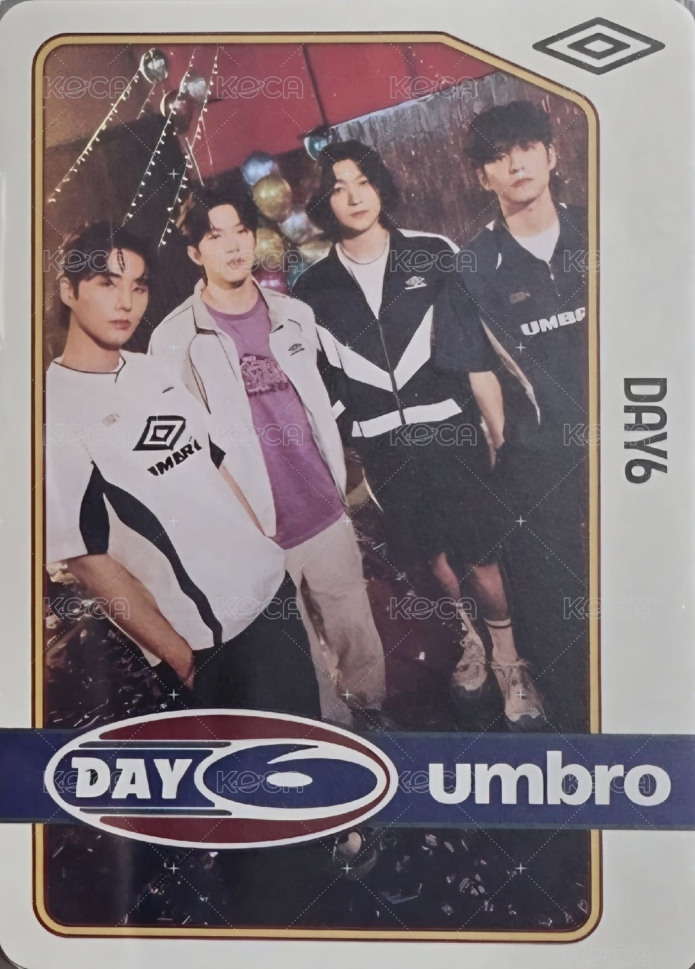 UMBRO 2.0 代言卡  背面