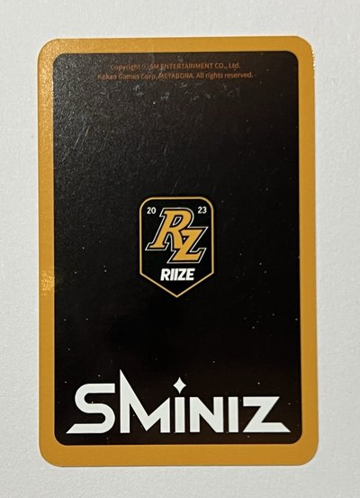 SMINIZ 任務卡 炤熙