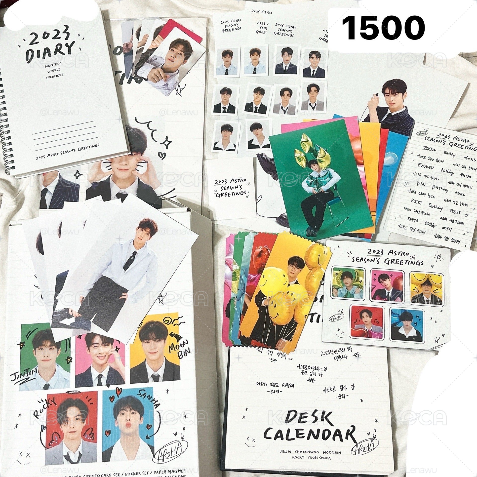 ASTRO 2023 seasons greetings 團體/銀優