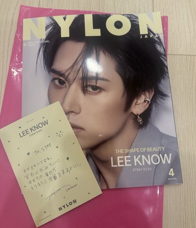 nylon 旻雜誌含明信片特典