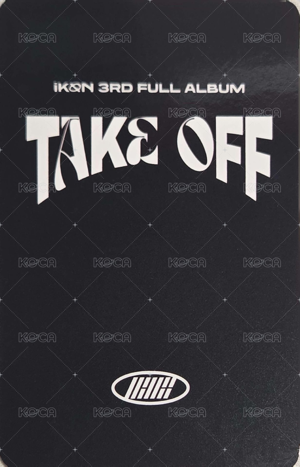 正三 k4 特典卡  背面