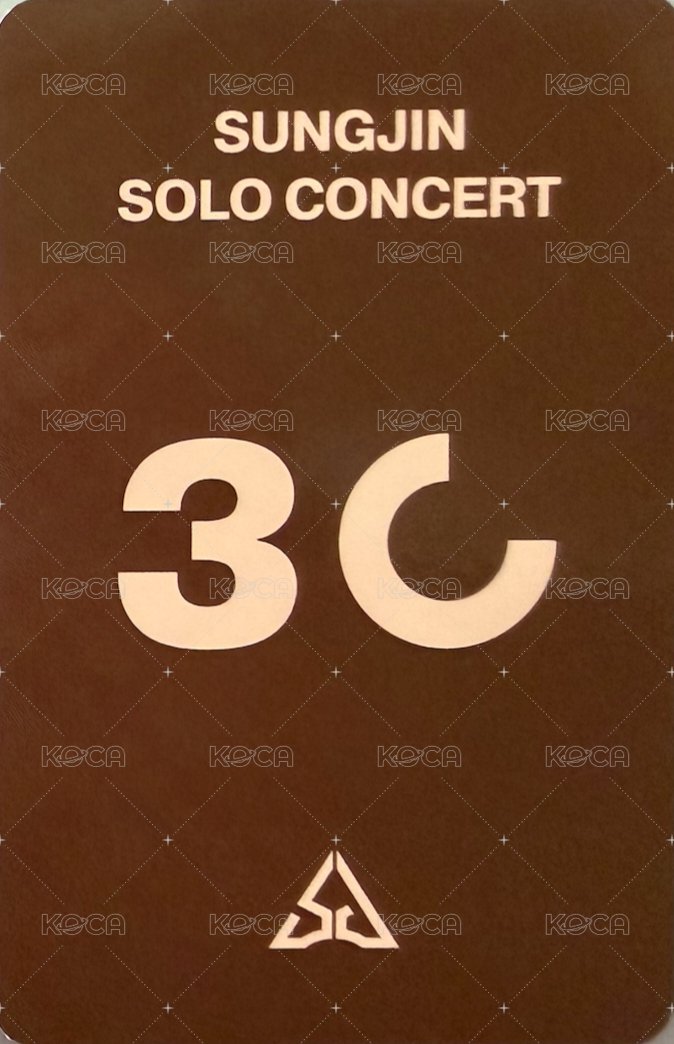 30CON Day2 入場卡 / 場限卡  背面