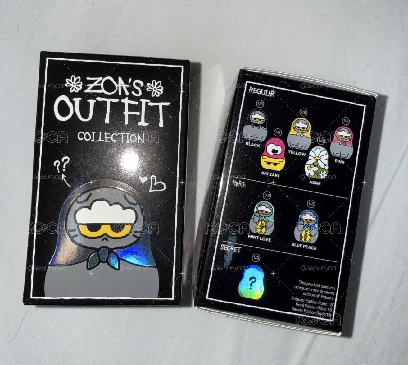 ZOA // 俄羅斯娃娃隨機鑰匙圈