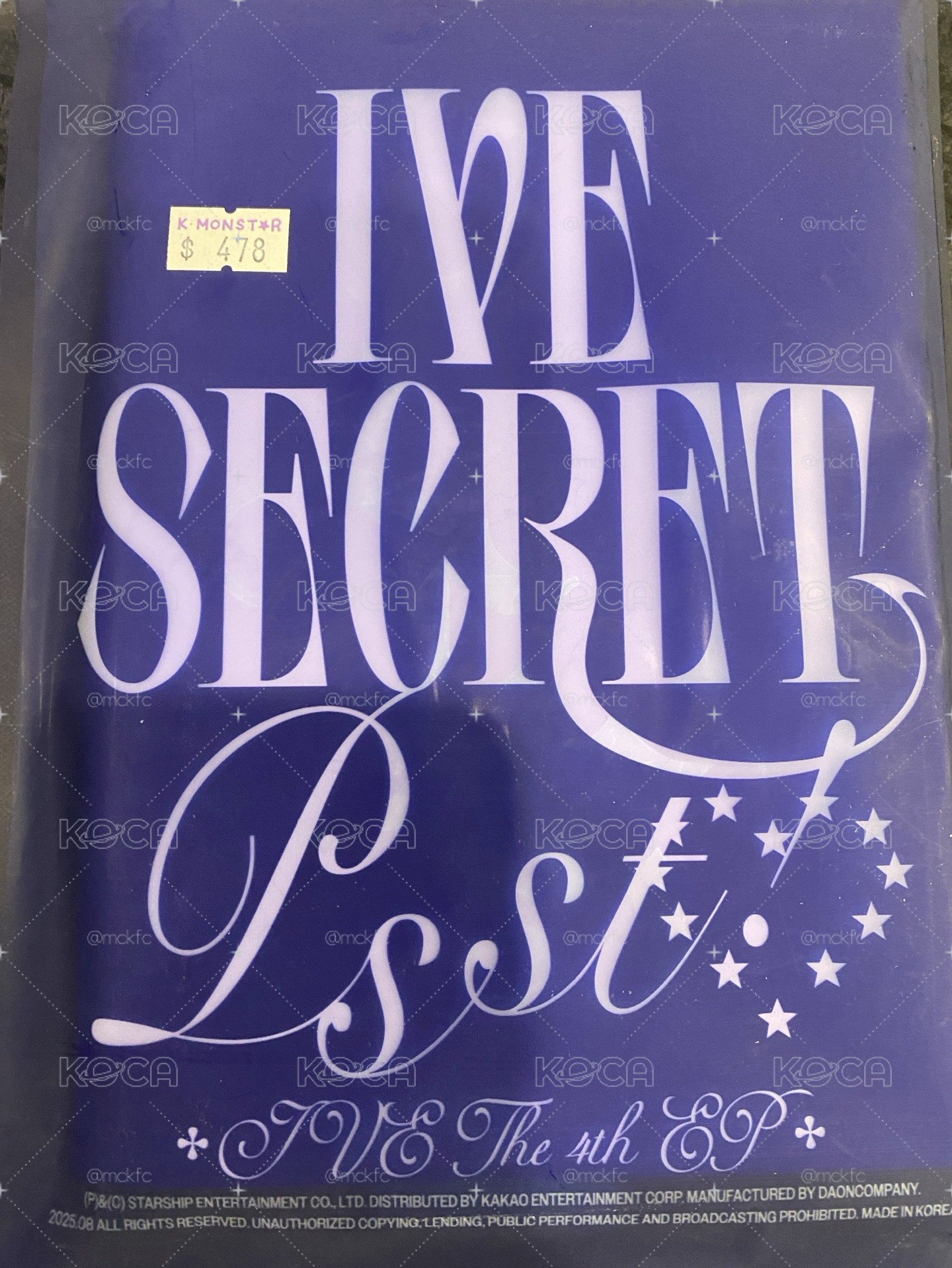 IVE SECRET 專輯 Past! ver.