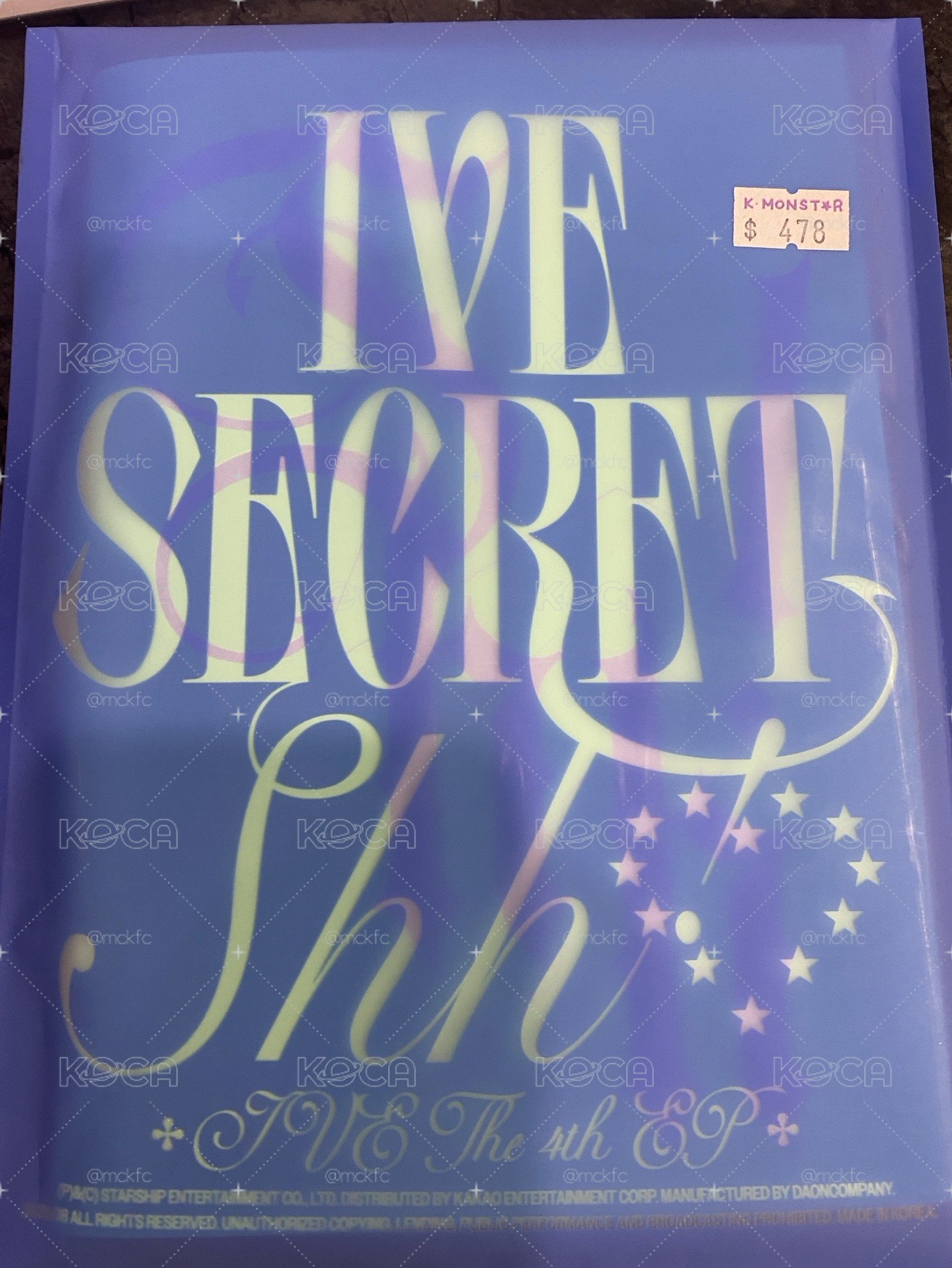 IVE SECRET 專輯 Shh! ver.