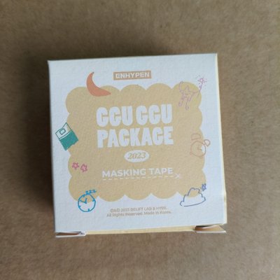 ENHYPEN 2023 咕咕盒 紙膠帶