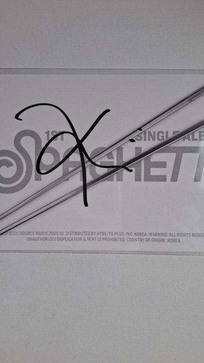 京東中背采源&一葉美版親簽