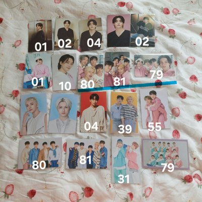 SEVENTEEN 卡包 INC POL 克拉島 NEW BeTS 勝哲 淨漢 碩珉 珉奎 主唱 黑泡