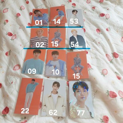 SEVENTEEN 卡包 INC POL 克拉島 NEW BeTS 勝哲 淨漢 碩珉 珉奎 主唱 黑泡