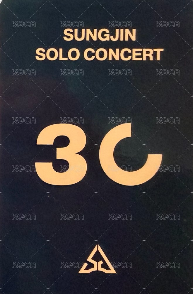 30CON Day3 入場卡 / 場限卡  背面