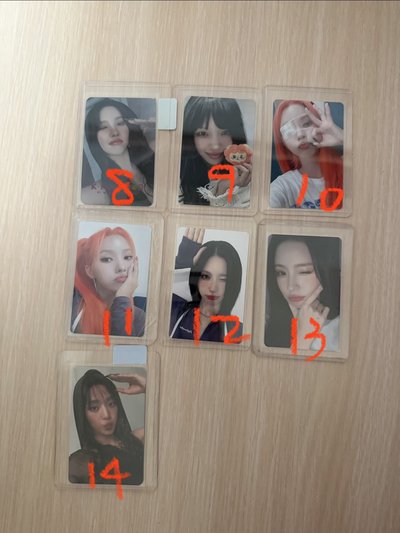 idle 娃 小卡 專卡 特典