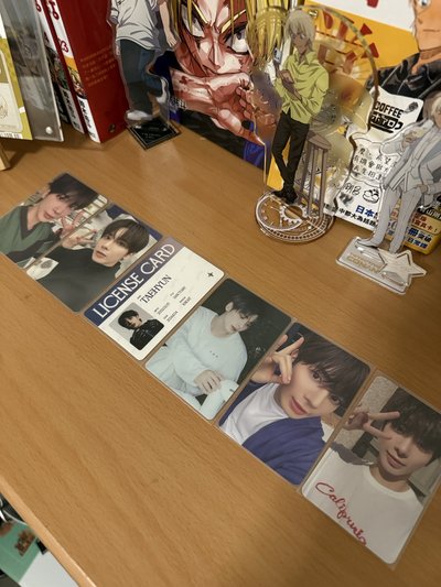 松貓抱枕+太顯小卡6張