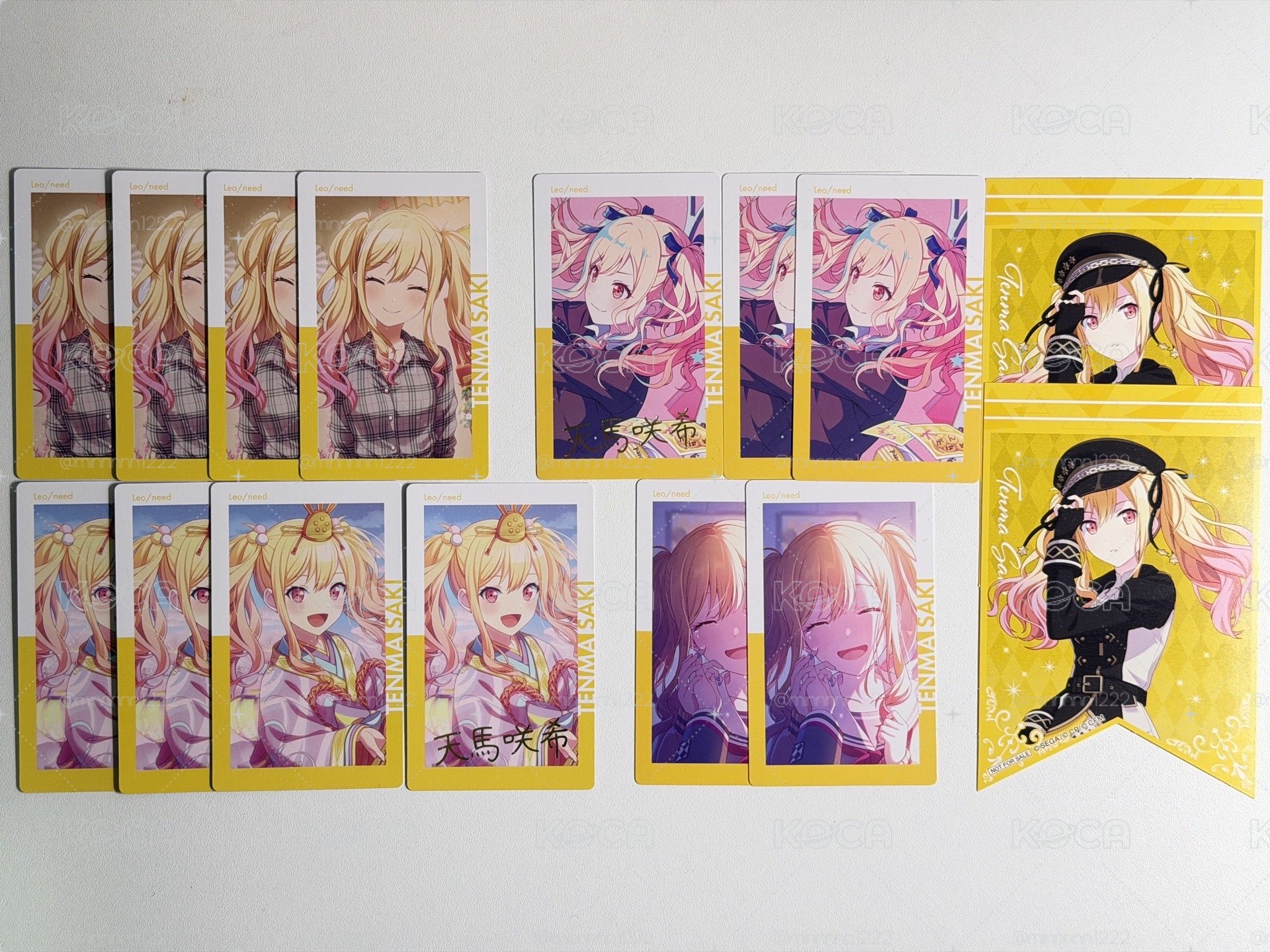 天馬咲希 epick 小卡 金簽 簽卡 燙金｜プロセカ 世界計畫 Leo/need 