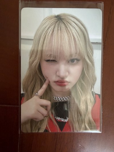 Liz I'VE MINE yzy 1.0 簽售卡 中文卡背