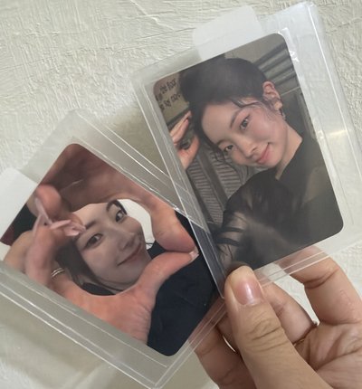 twice 迷14 jyp 原袋未拆幸運卡、首爾快閃一套18張（狗耳、愛心）