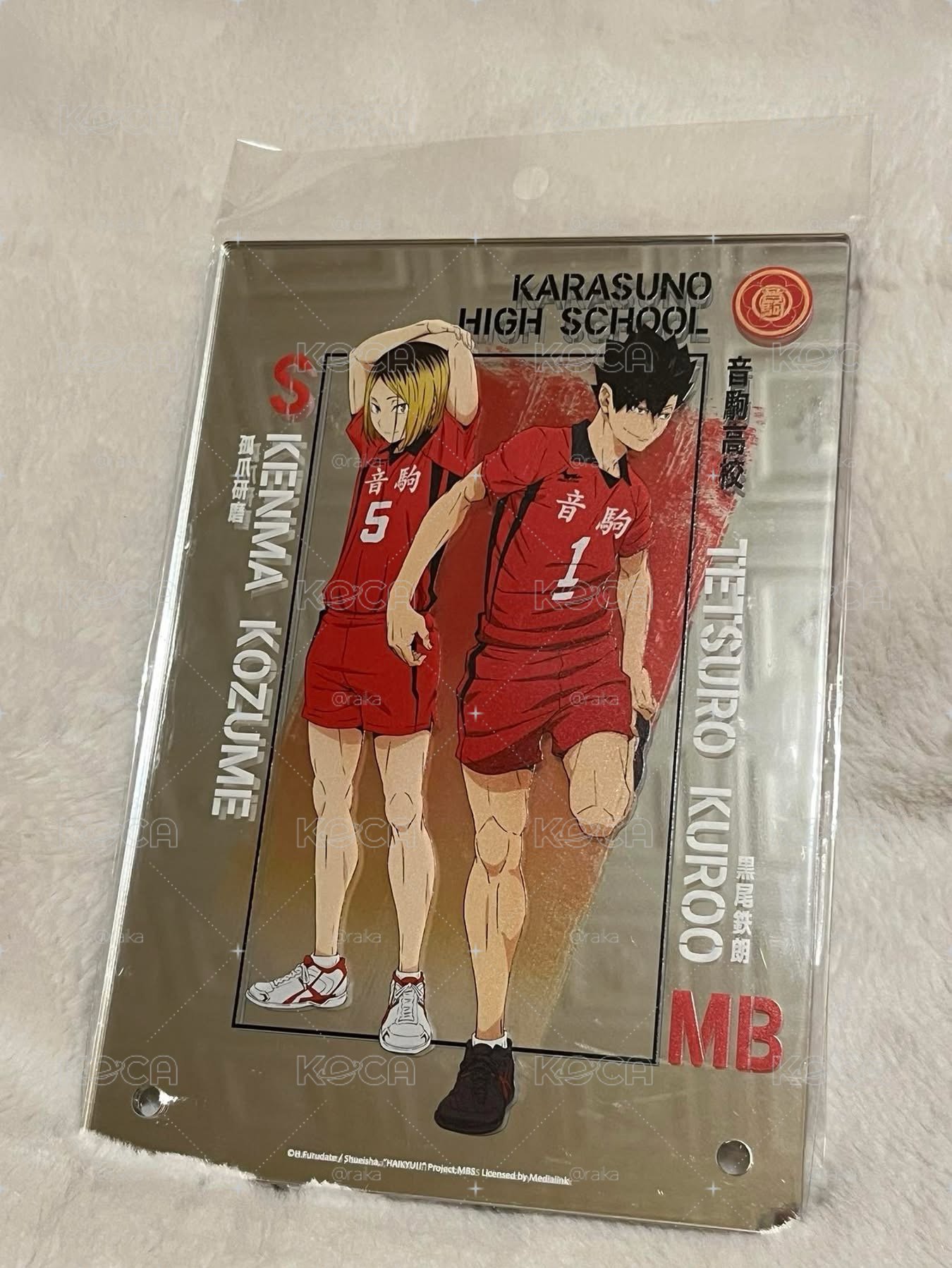 排少 音駒 鏡面立牌 全新未拆