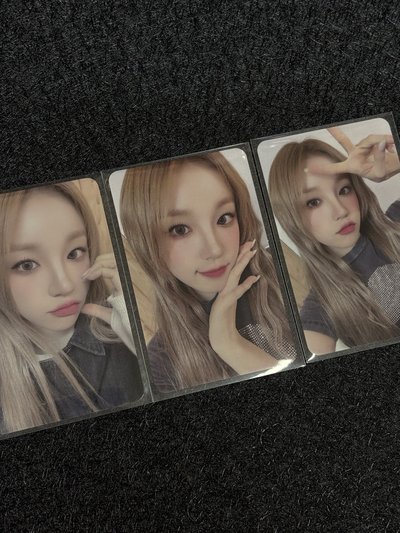 🍓i-dle 漢堡代言卡 雨琦