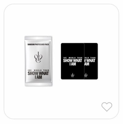 IVE 未拆卡包