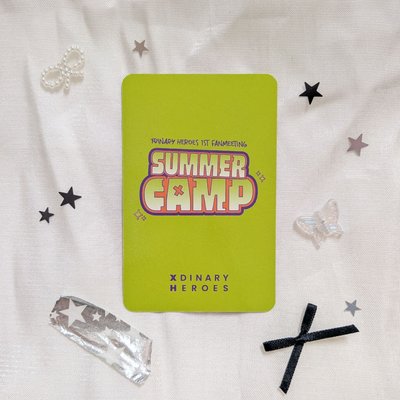 ⚫ SUMMER CAMP 線上滿額卡 演