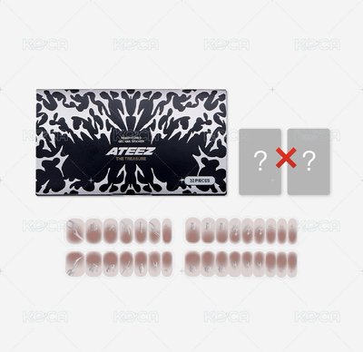 ❤️‍🔥fanplday 指甲貼 2組出 CURED GEL NAIL STICKER 🩶🖤無卡🏴‍☠️