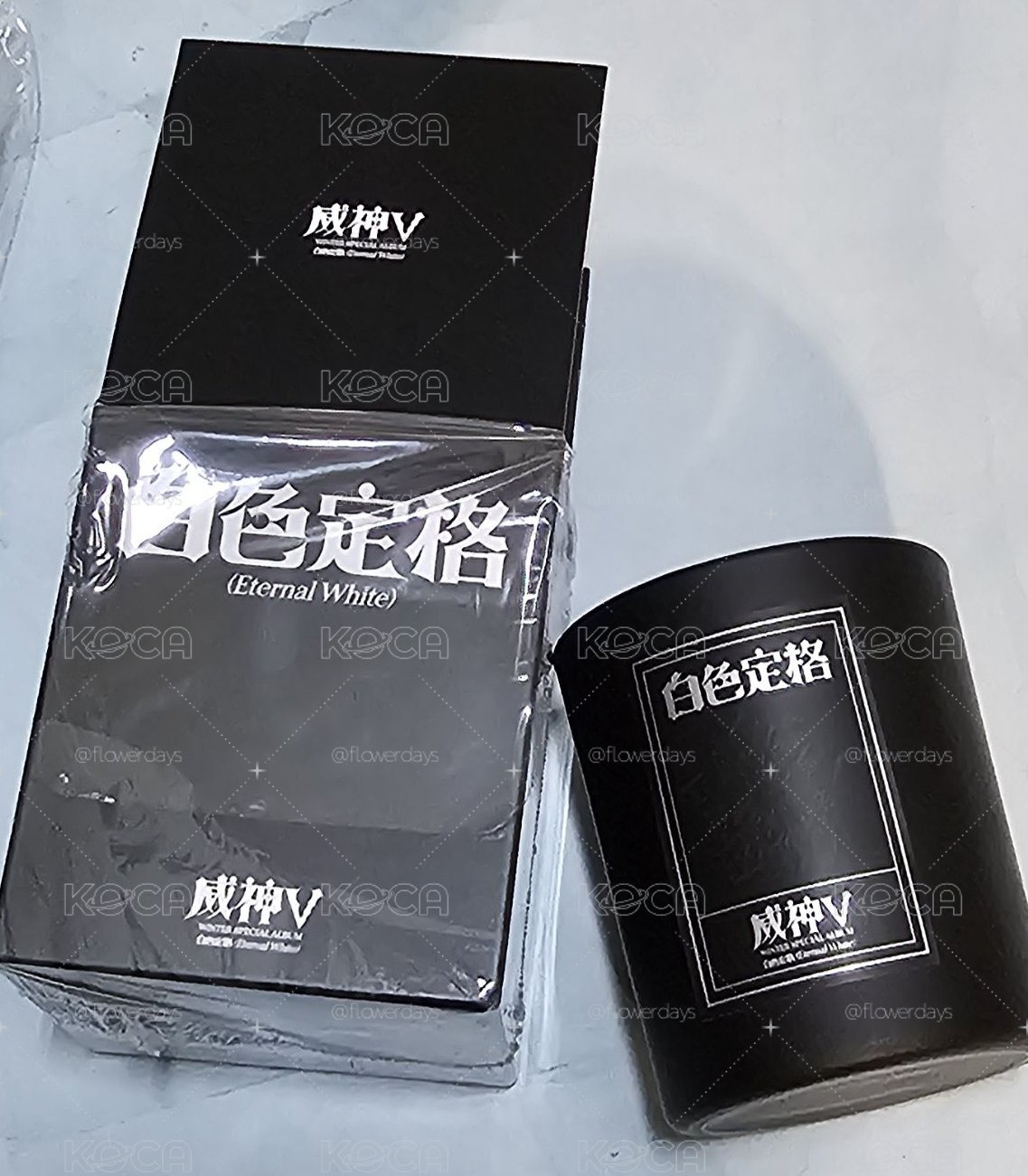 白色定格 香氛蠟燭